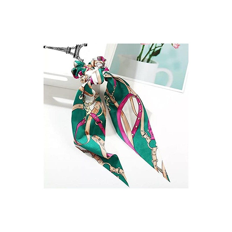 Avance Women's Hair Accessories, Scrunchie, Scarf, Adult, Cute, (Green)