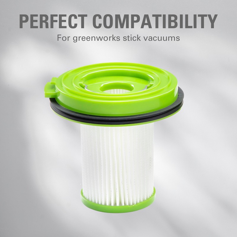 Greenworks Stick Vacuum HEPA Filters (2-Pack)
