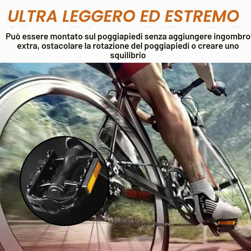 Bangbobi 10 Pezzi Catarifrangenti per Biciclette, Pellicola Riflettente per Pedali,