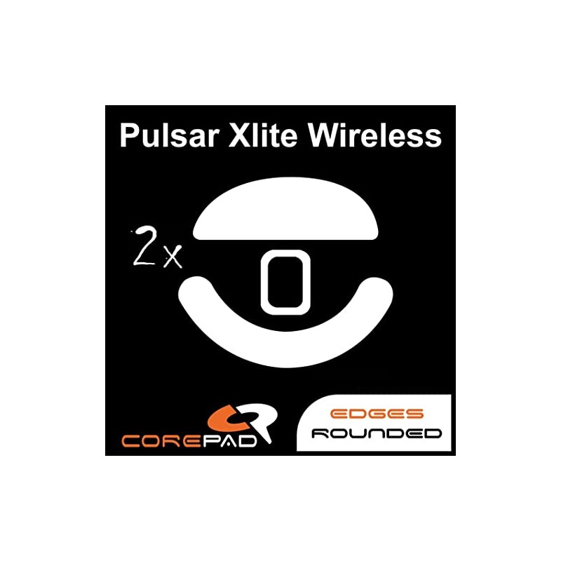 Corepad Skatez PRO 232 Replacement Mouse Feet Compatible with Pulsar