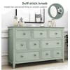 CcHhyyt 4 Pack Self-Stick Knobs Brushed Nickel Self-Adhesive Drawer Knobs