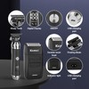 KEMEI Professional Beard Trimmer for Men, Electric Foil Shaver &