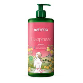 Weleda Happiness Shower Gel with Grapefruit, Lime & Mandarin, 750 mL