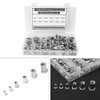 150Pcs M3-M10 Rivet Nut 304 Stainless Steel for Fastening Piece