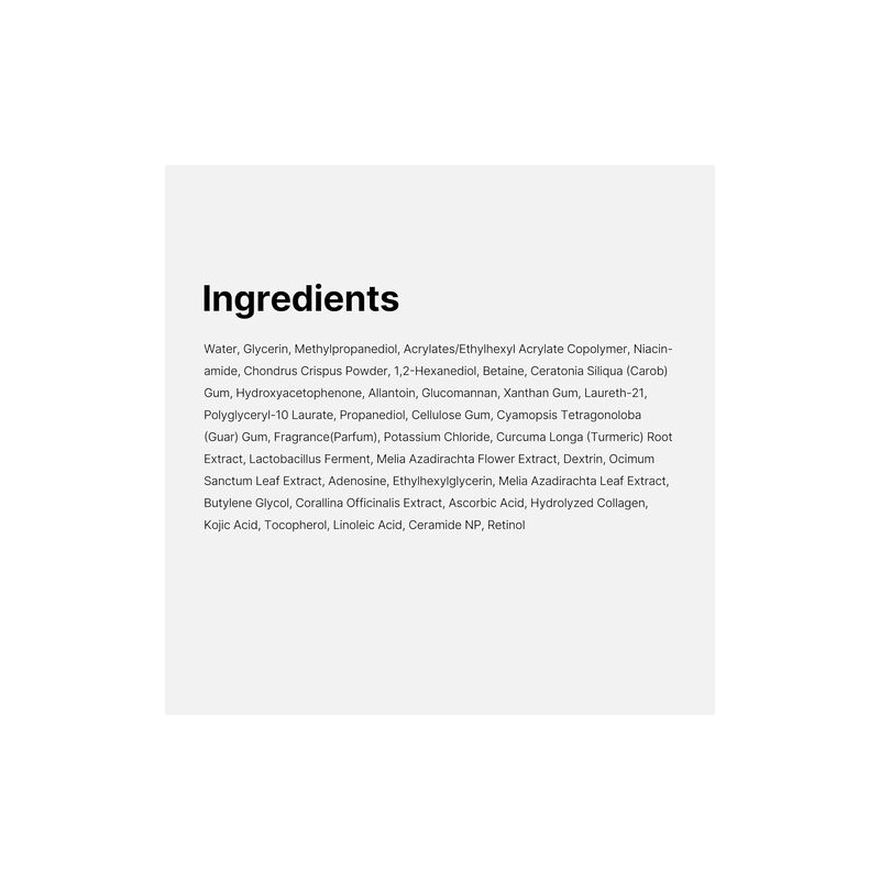 MEDICUBE [MEDICUBE]Kojic Acid Turmeric Gel Mask (4ea)