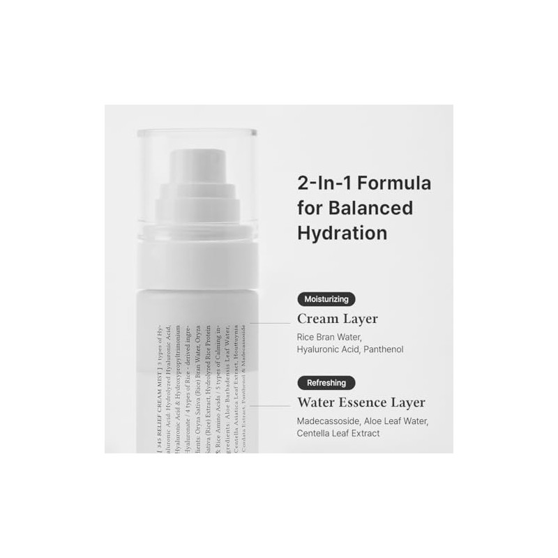 Dr.Althea 345 Relief Cream Mist - 60 ml Pro Lab