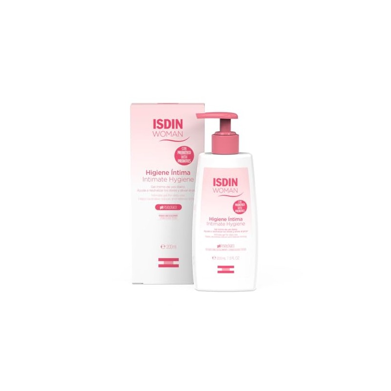 ISDIN Woman Higiene Intima, Gel de baño higiene íntima de