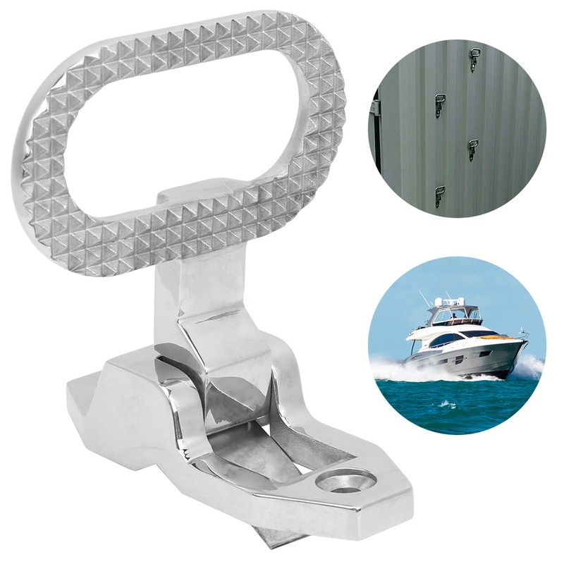 316 Stainless Steel Hardware Accessories Foot Rest Yacht Ship Amesiality