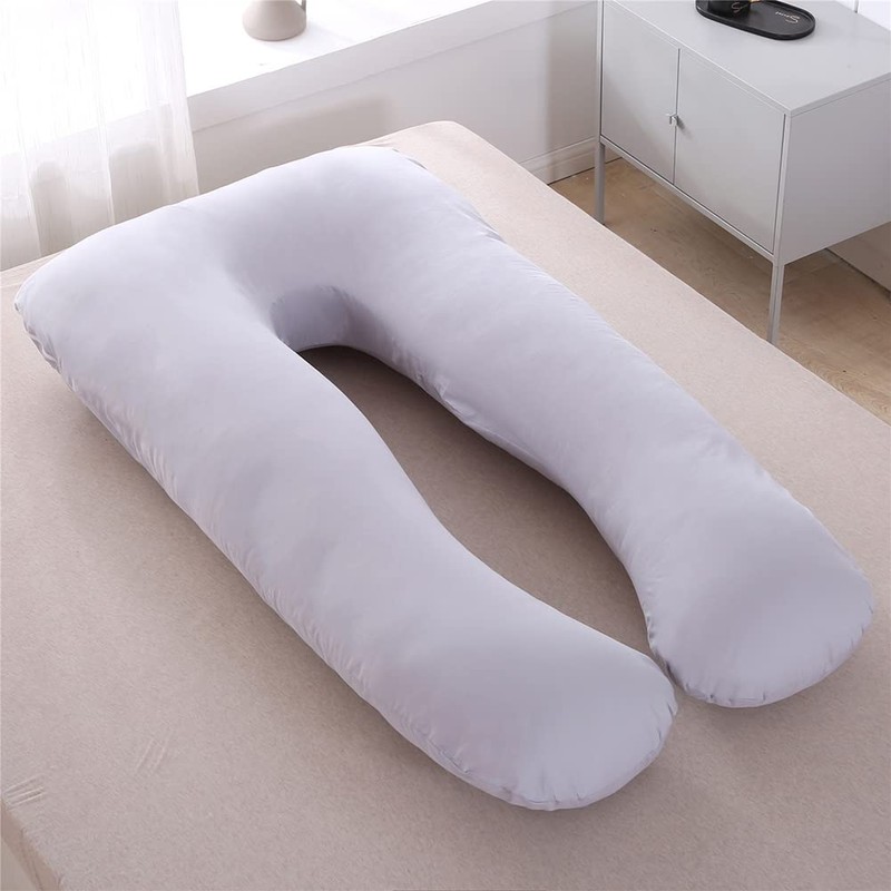 Pregnancy Pillow Case - Maternity Soft Wedge Pregnancy Pillow -