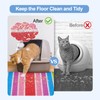 Bienbee Cat Litter Mat, 33.5x22.5in Cat Litter Mat Litter Trapping