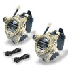cxjoigxi Walkie Talkies for Kids Rechargeable, Spy Watch Army Toys,