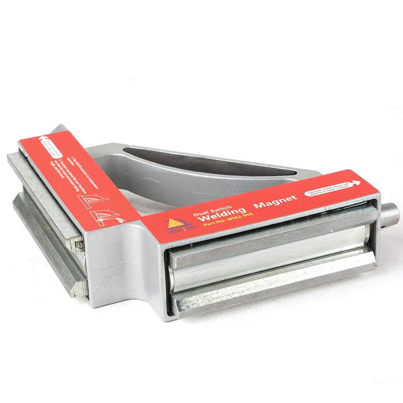 LISHUAI Double Switch Neodymium Welding Magnets,Strong NdFeB Magnetic Clamp,Magnet Holder
