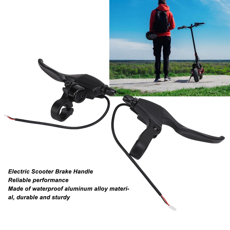 Electric Scooter Brake Handle 3 Pin Left Right Aluminium Alloy
