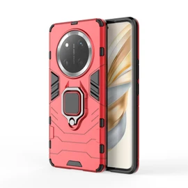 MUMOYAN Case for Honor Magic 7 Lite/X9C/X60 Pro, Hybrid 2-in-1 TPU + PC Protective Case Rugged Armor with Magnetic Car Mount Case Cover Bumper Back Cover with Stand for Honor Magic 7 Lite/X9C/X60 Pro