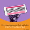 Bic Click 5 Soleil Refillable Women's Razor, 40% Recycled Plastic