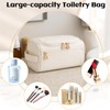 Toiletry Bag for Men, Travel Toiletry Bag Organiser, Leather Dopp