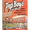 PEP BOYS 1960 PEP BOYS  Manny Moe Jack  AUTO PARTS STORE ADVERT.  5x7 REPRINT