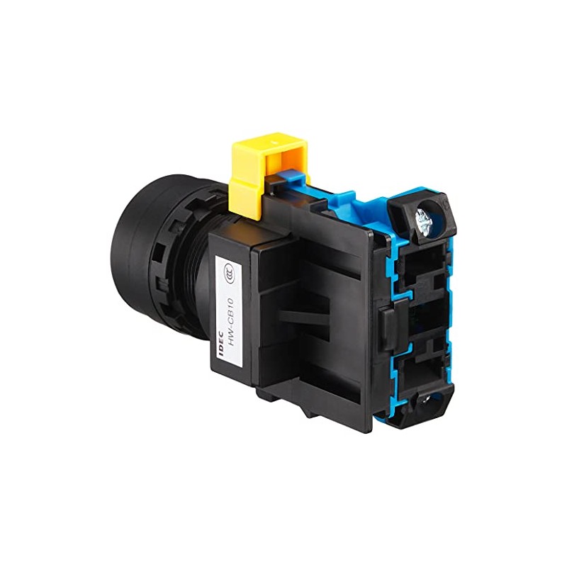 IDEC(アイデック) φ22 HWシリーズ 押ボタンスイッチ 平形 モメンタリ形 HW1B-M110G 緑