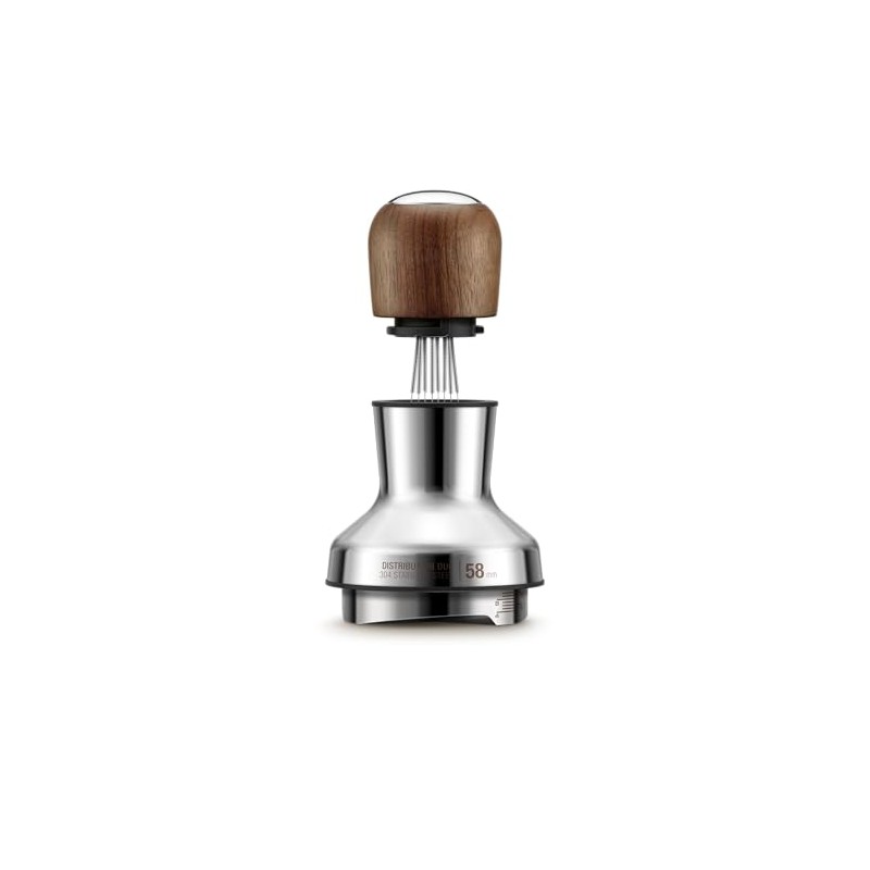 Breville The Distribution Duo, 58 mm, Walnut, BEA303WLW