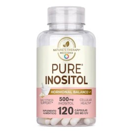 Nature's Therapy Inositol Puro, Balance Hormonal, 100% Natural,Sin sabor