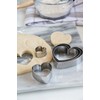 Fox Run 3680 Heart Shaped Cookie Cutters, Stainless Steel, 5-Piece