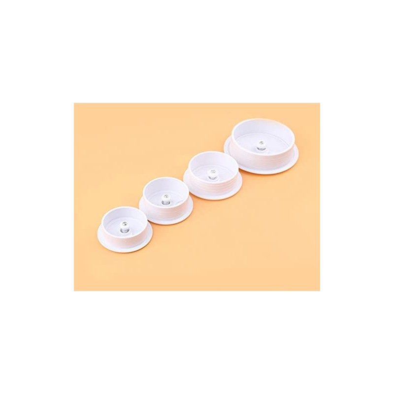 ZESLIV ABS Cable Grommet for Desk Cable Pass for Table