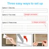 DAYBETTER Under Cabinet Lights, 6 PCS Dimmable Under Cabinet Lighting