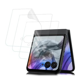 Orzero (3 Pack) Front Screen Protector Compatible for Motorola Razr 2024 De Pantalla EPU (Not Glass) Anti-Scratch Bubble Free High Definition (Not for Motorola Razr+/Razr Plus 2024)