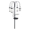 Gardman BA01343 Complete Bird Feeding Station Kit with Four Feeders,