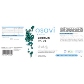 Osavi Selenium, 200mcg - 180 Vegan caps