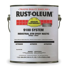 Rust-Oleum High Performance 9100 System DTM Epoxy Mastic Coating, Fast Cure Activator, 3.78 Litre
