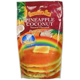 Hawaiian Pineapple Coconut Pancake Mix From Hawaii by Hawaiian Sun