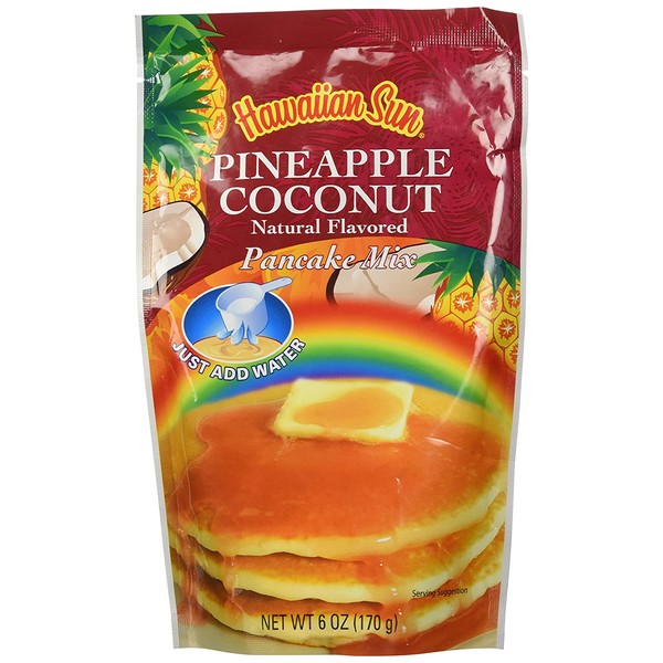 Hawaiian Pineapple Coconut Pancake Mix From Hawaii by Hawaiian Sun