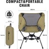 MOON LENCE Portable Camping Chair Backpacking Chair - The 4th
