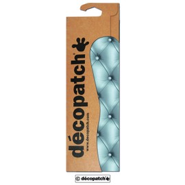 Décopatch - Ref C604O - Silver Leather Cushion Print Paper Pack - Each Sheet 30 x 40cm, Pack of 3 Paper Sheets - Best Used With Décopach Glue & Varnish, Silver