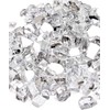 GASPRO 10 lbs Clear Fire Glass for Fire Pit Table,