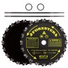 Forester Chainsaw Tooth 9" Brush Blade with 3/16" Round File