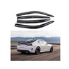 DYRDINSHOW for 2011-2022 Dodge Charger Smoke Window Visors Sun Rain