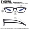 EYEURL 2 Pack Reading Glasses for Women Neck Hanging Blue