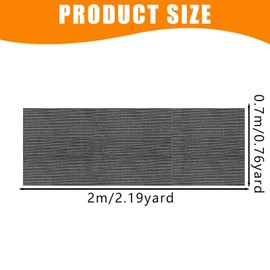 Anti Slip Rug Underlay, PVC Cuttable Anti Slip Mat,Multipurpose Non Slip Matting,Anti Slip for Hard Floors,Black Kitchen Drawer Shelf Liner,Rug Anti Slip Rug Underlay for Home,Office,Cars (70*200CM)