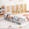 Tiita Kids Folding Sofa Bed Floor Mattress, Trifold Futon Mattress