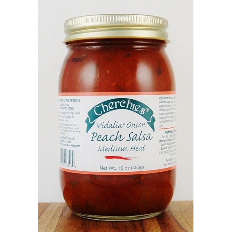 Cherchies Vidalia Onion Peach Salsa