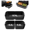 Szyeequoo Silicone Air Fryer Liner Set - Reusable and Nonstick