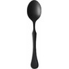 Takakuwa Metal Sway Dinner Spoon, Black, Size: Approx. 7.2 inches
