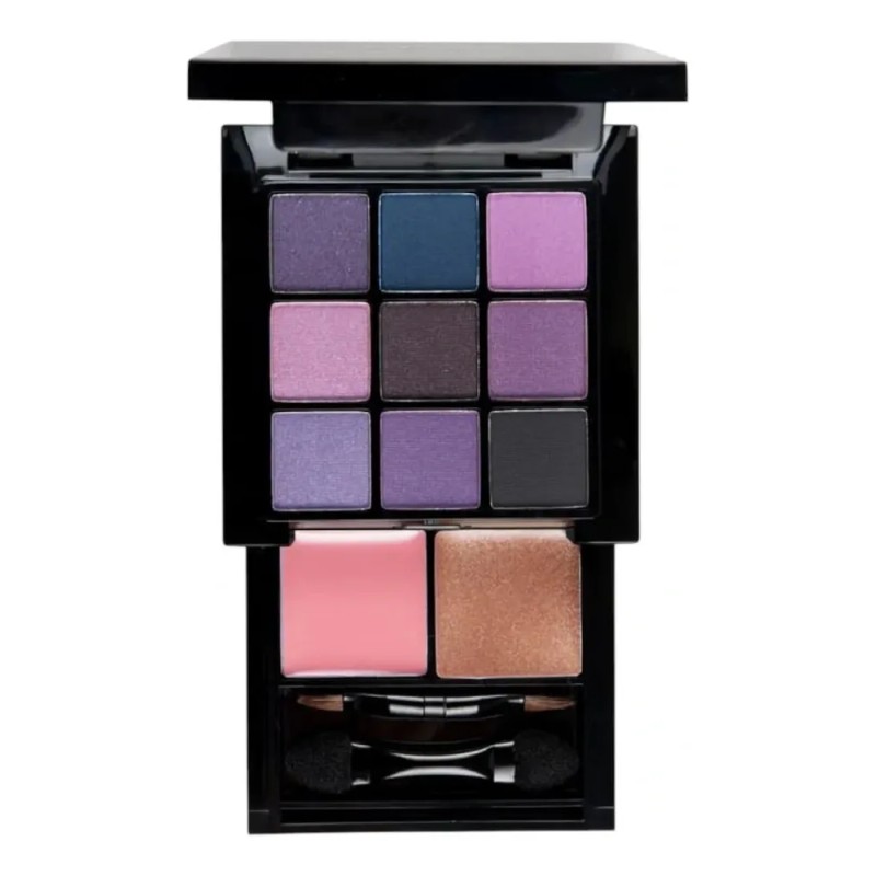 Sombra De Ojos Profesional Make Nyx Purple Smokey Look Kit