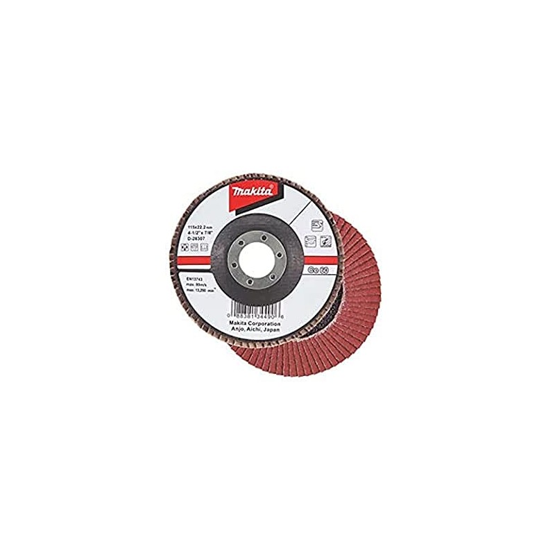 Makita D-28531 Flap Disc - Ceramic Aluminium Oxide
