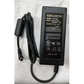 LTS Regulated Power Adapter 12V, 5A, 5000mA, 100-240VAC UL Listed DVCPA5A, TS5-6W
