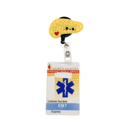 Pancreas Retractable Badge Reel