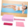 KOMBIUDA Yoga Fitness Set 4pc Yoga Tool Kit Brick Towel