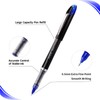 EYEYE Needle Rollerball Pens 0.5mm, 3 Assorted Colors Extra Fine